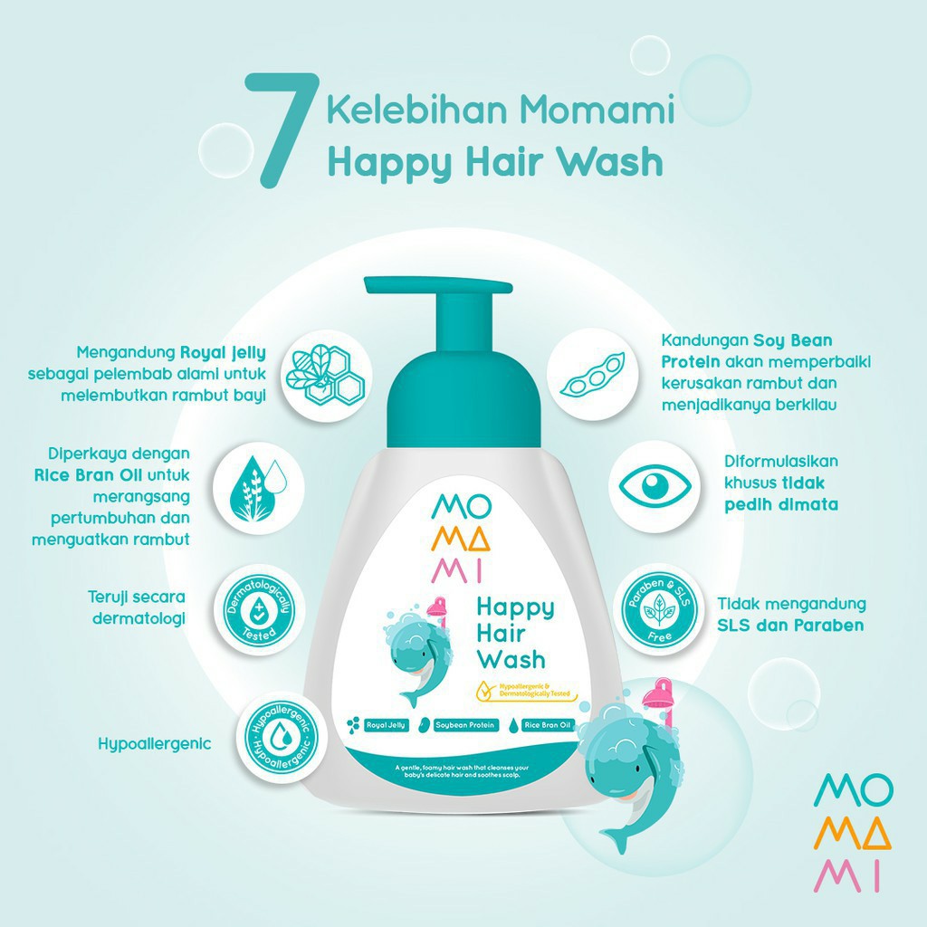 MoMaMi Happy Hair Wash 250ml (126614)