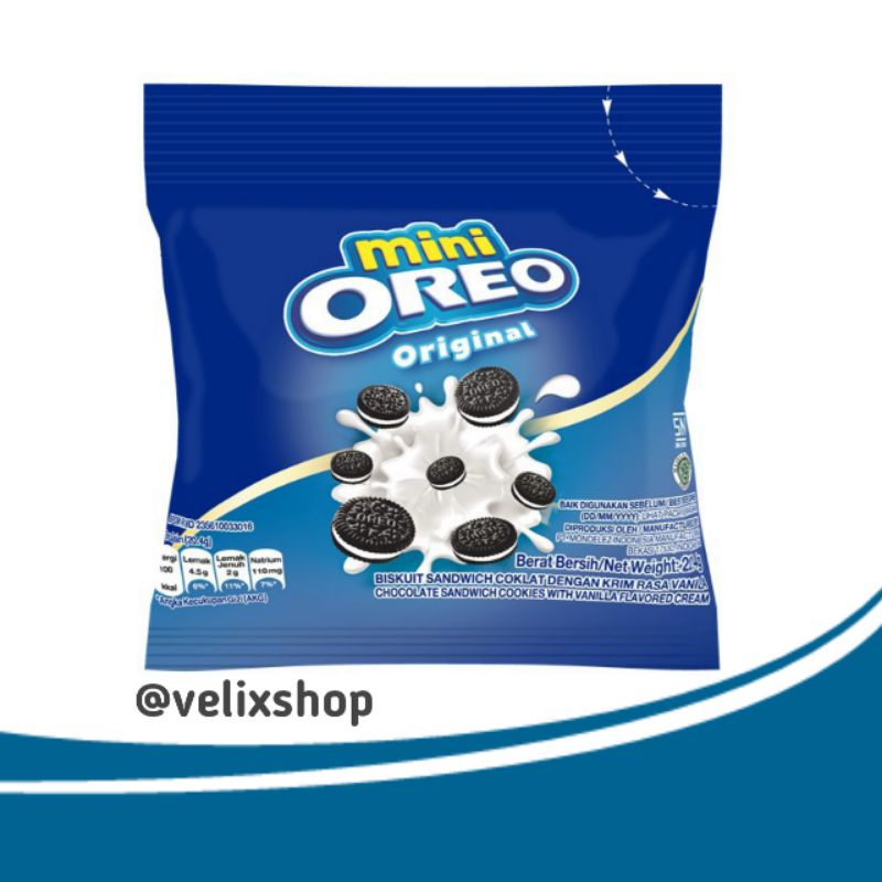 

Mini Oreo BISKUIT ORIGINAL pcs 20.4 g