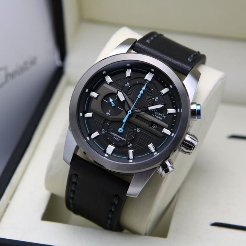 JAM ALEXANDRE CHRISTIE PRIA AC 6562 BLACK SILVER LIST BLUE ORIGINAL