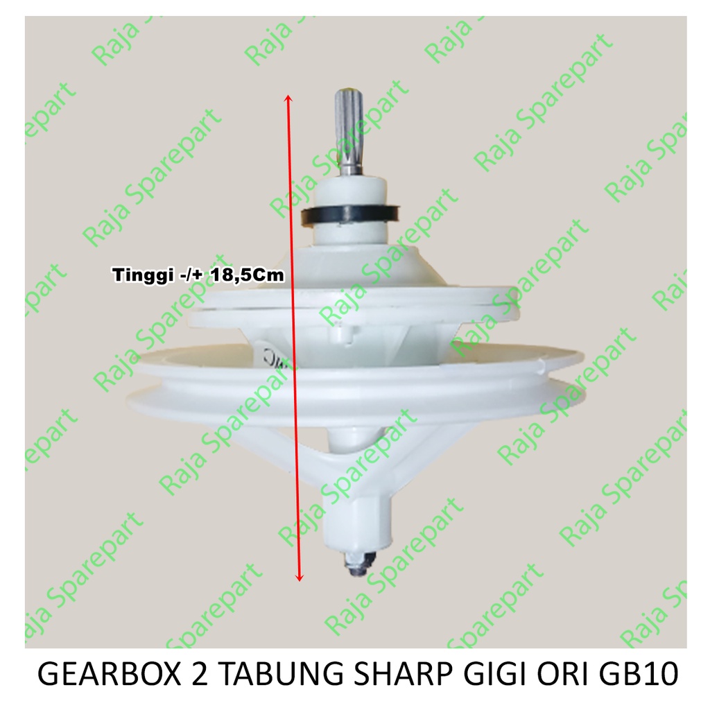 GEARBOX MESIN CUCI/GEARBOX 2 TABUNG SHARP G10 GB-10 (GSGO)