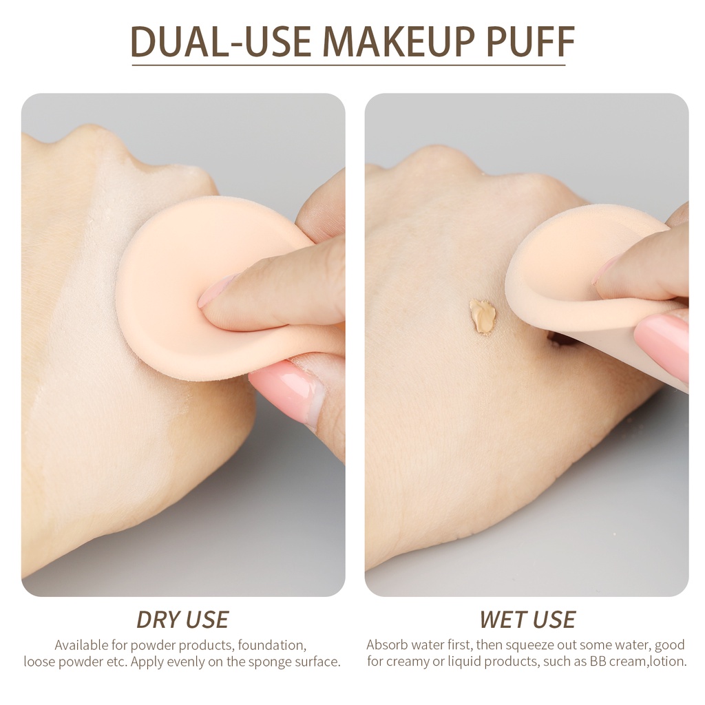 ⭐️ Beauty Expert ⭐️ GLAMFIX Expert Puff _ Puff Spons Bedak Padat - Circle Isi 1pcs | GLAM FIX Beauty Tools by YOU