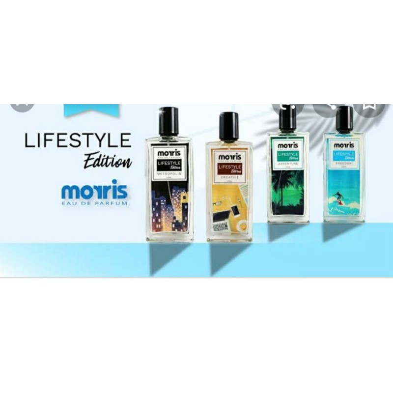 Morris eau de parfum lifestyle edition 100ml Parfum Moris original