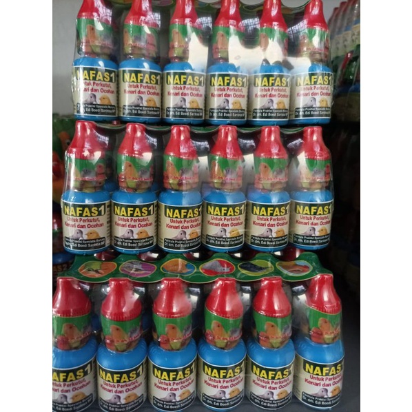 NAFAS 1 OBAT BURUNG dr Edi original isi 12 pcs