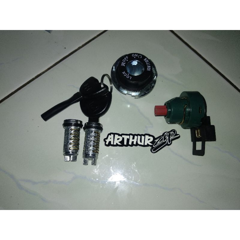 kunci kontak set Piaggio Zip,liberty100