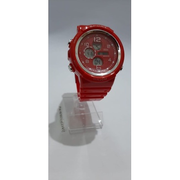 Jam sporty digital Heng free gift box