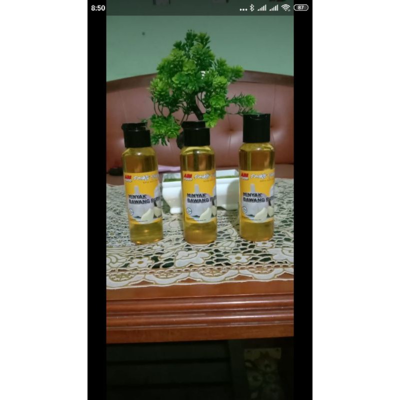 

Minyak bawang putih/garlic oil