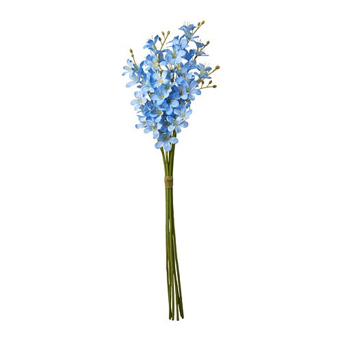 SMYCKA Bouquet tiruan Freesia biru