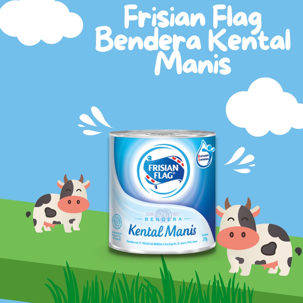 

Susu Kental Manis Frisian Flag 370Ml Susu Bendera Kental Manis Kaleng