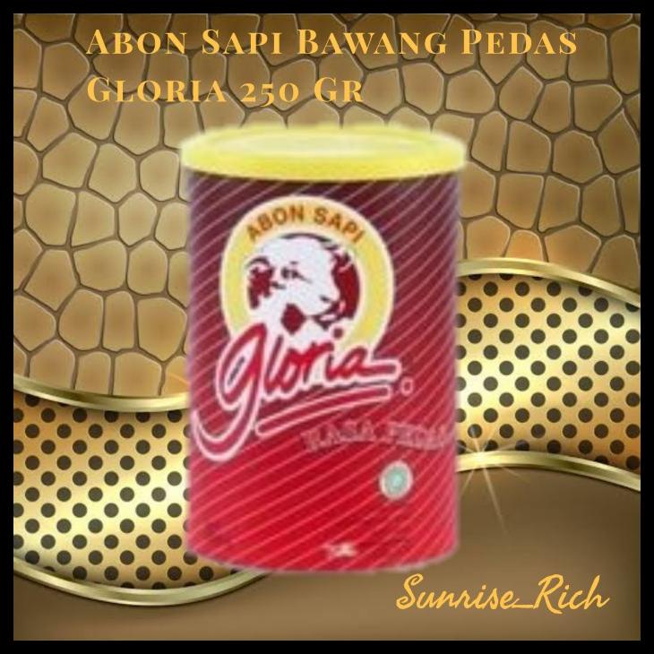 

DISKON TERBATAS !!! ABON SAPI GLORIA 250 GR RASA BAWANG PEDAS ~ SUNRISE_RICH TERLARIS