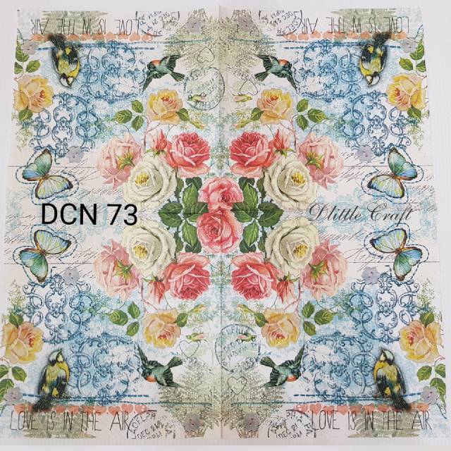 Tisu Decoupage / Napkin decoupage