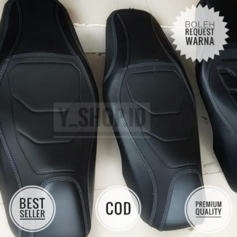 Sarung Jok Honda Adv 150 160 Bahan Ori Kulit MBtech Dipres
