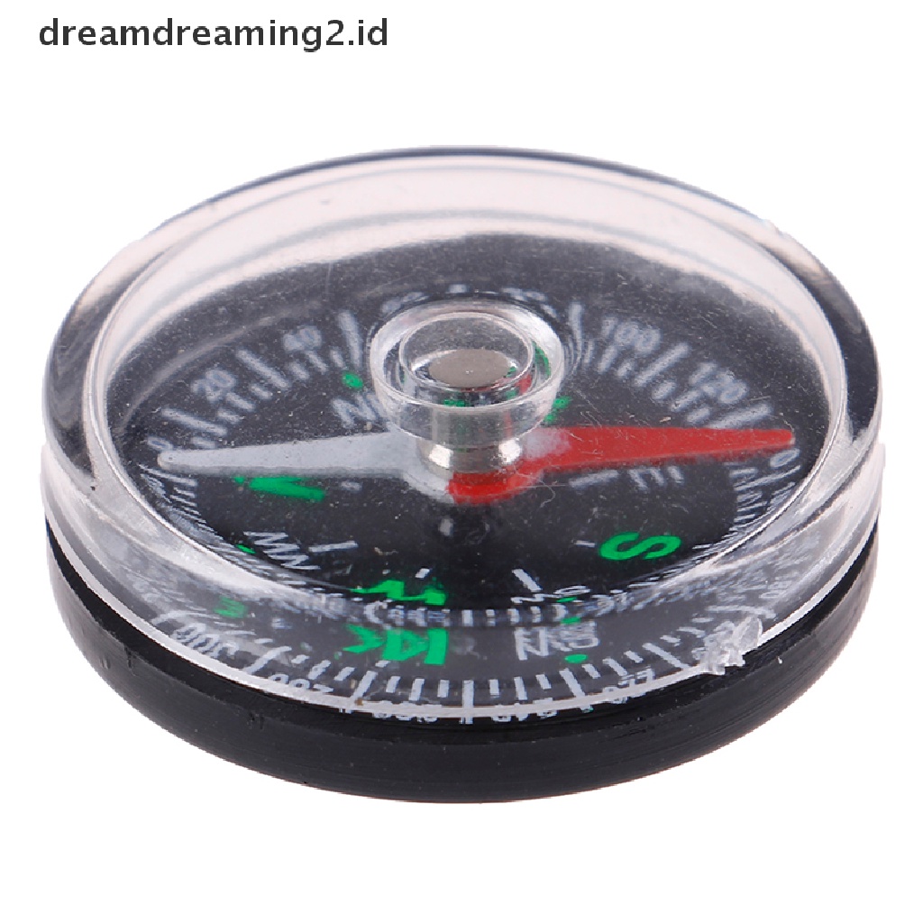 (LIKE) Kompas Mini 30mm Untuk Camping / Hiking / Outdoor / Travel