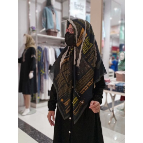 #Jilbab Db Koran Sobek #Jilbab Dua Barista Koran Sobek. Voal Ultrafine Laser Cut