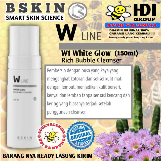 BSKIN W LINE CLEANSER 100% ORIGINAL