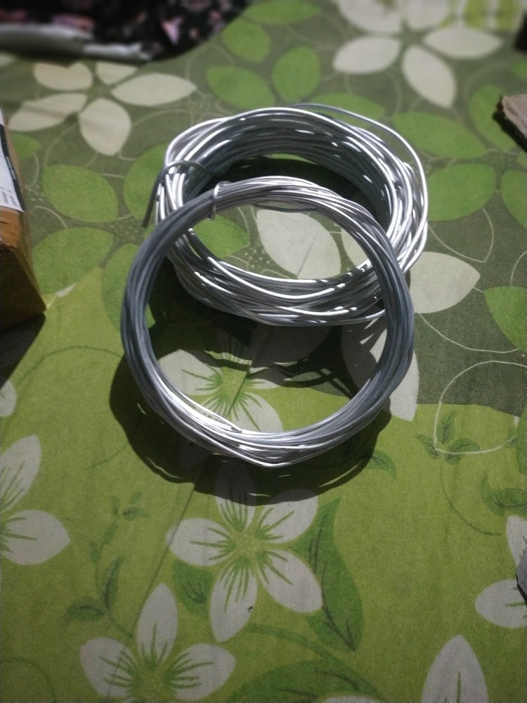 Kawat Aluminium 3mm Ecer Per Meter