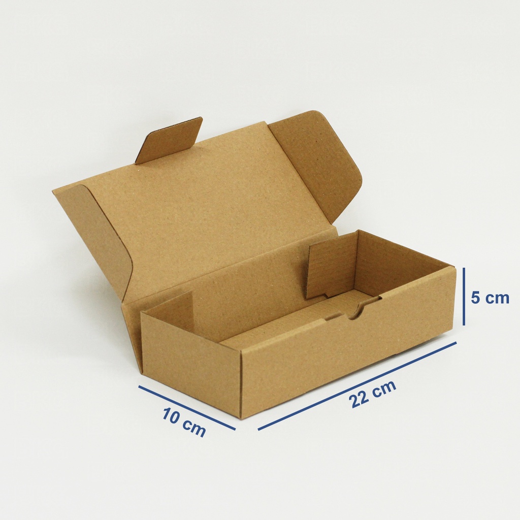 

Kotak Kardus Karton Box Dus uk. 22x10x5 cm Corrugated Box