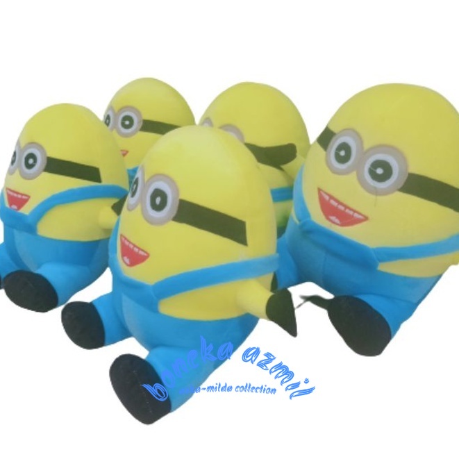 Boneka minion size l ukuran 30 cm