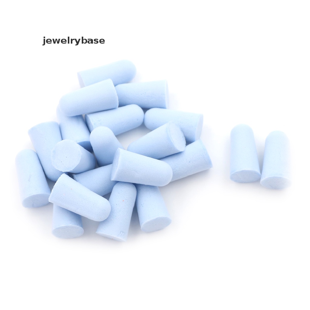 20 Pcs Earplugs Bahan PU Foam Anti Bising Untuk Belajar Tidur