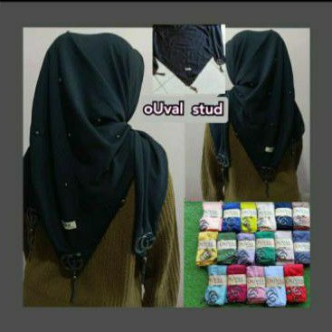 Ouval - Segi Empat Stud Ouval By Maitsa