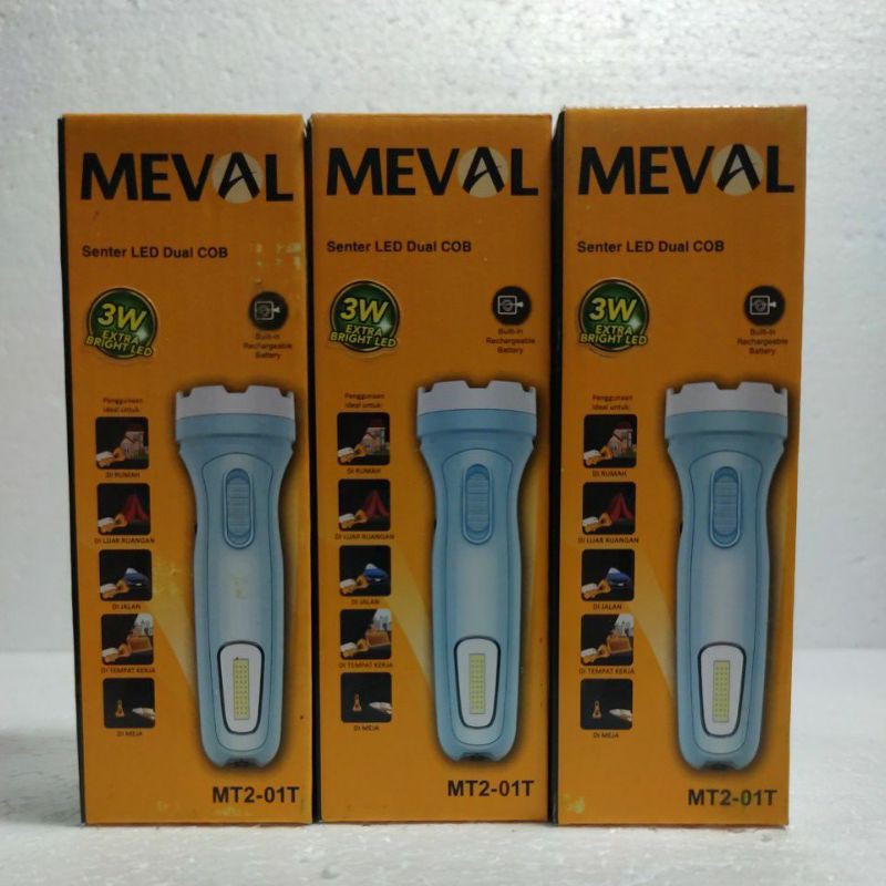 LAMPU SENTER LED MEVAL 3WATT
