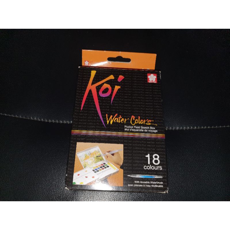 

Cat air Koi 18 warna ( Watercolor Koi 18 Colours)