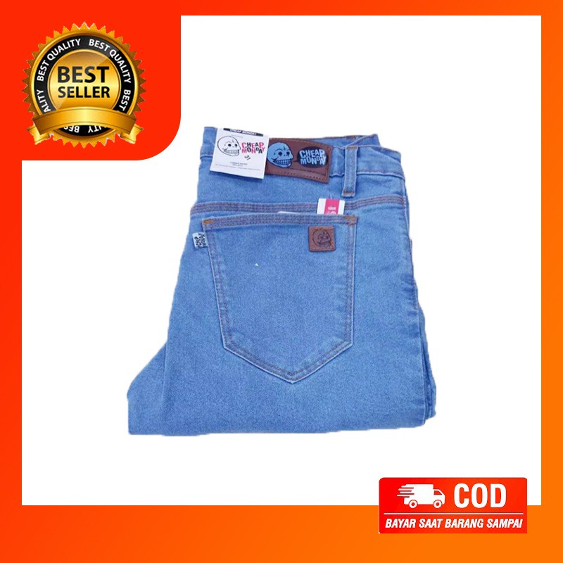 Calana Levis Cutbray Pria Celana Komprang Laki-Laki Kualitas Distro Size 27-32