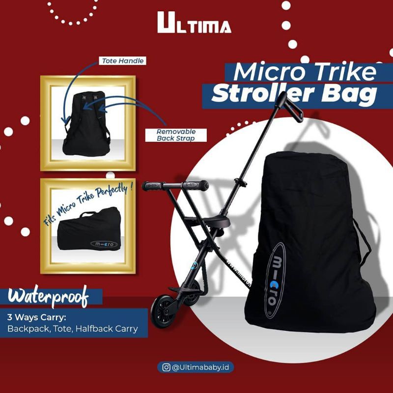 Tas Micro trike / ULTIMA spesialis stroller bag Ultima microtrike