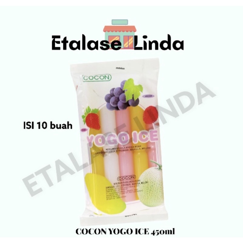 

COCON Yogo Ice 450ml / Ice Bon Bon / Es Buah