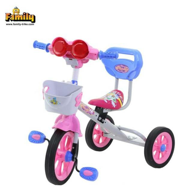 Family Tricycle F-339H / Sepeda Anak Roda Tiga