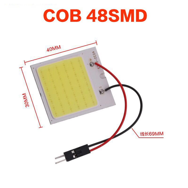 Cob indoor light Festoon T10 W5W BA9S Car lighting