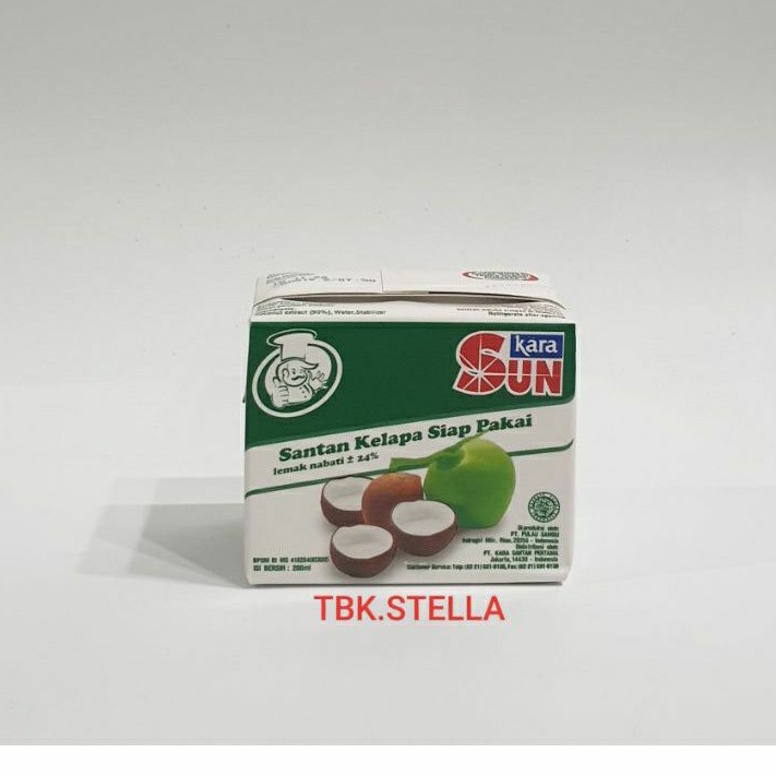 

SUN KARA SANTAN KELAPA SIAP PAKAI 200 ML