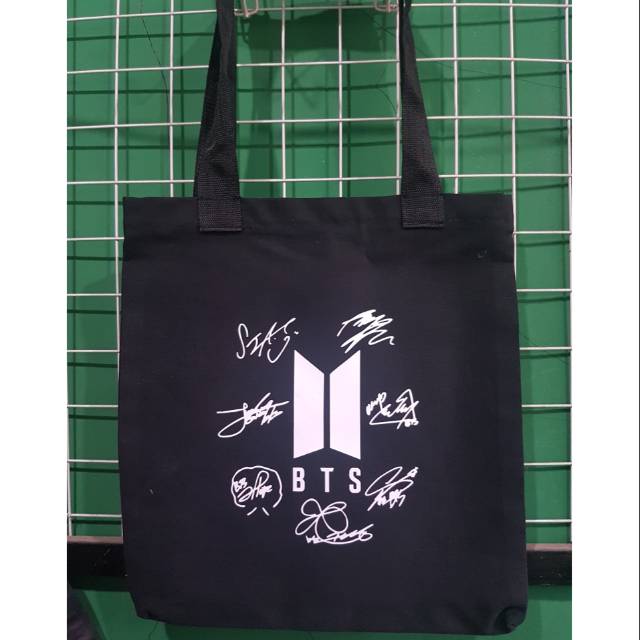 BTS Tote bag bangtan boys signature tas kpop bt21