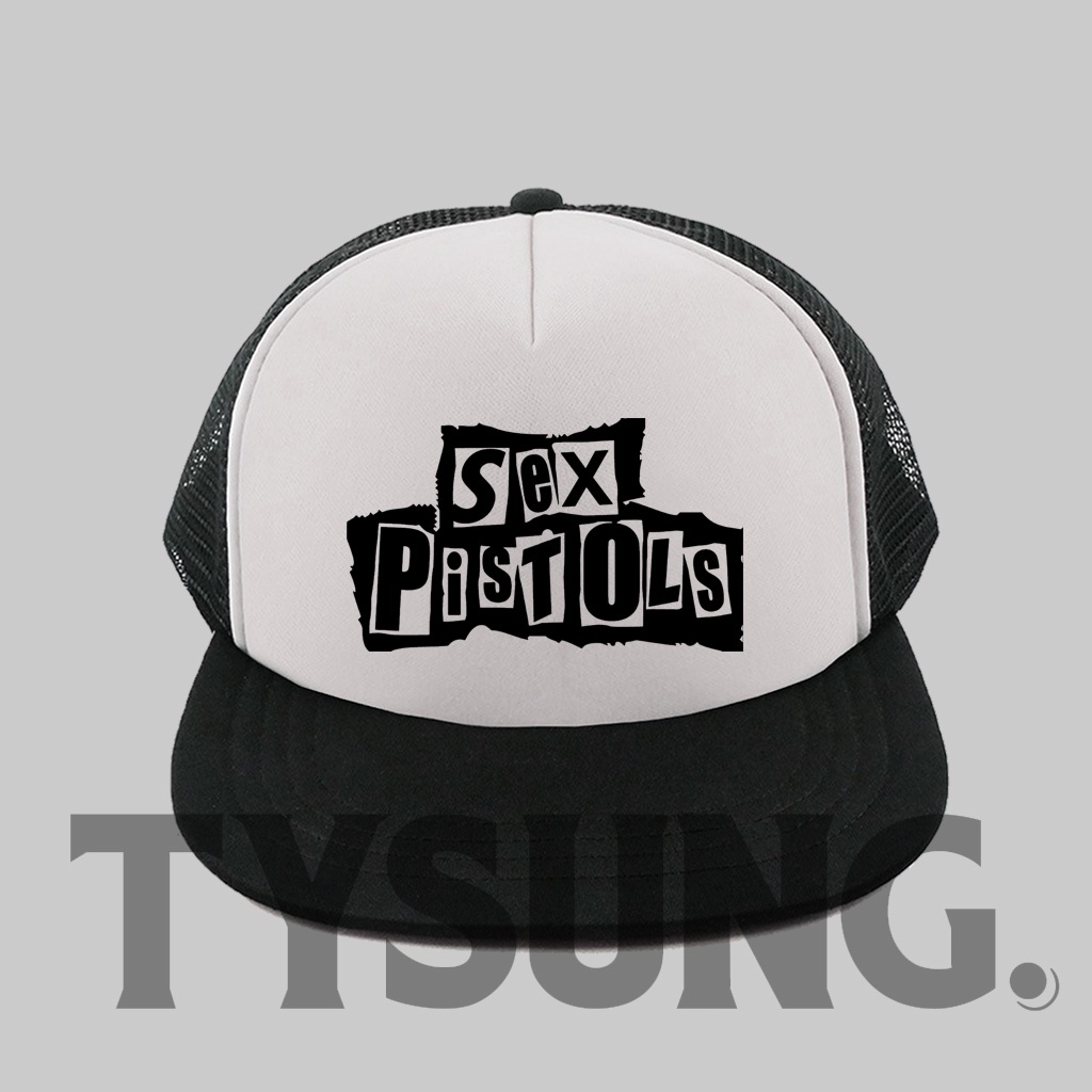 Topi Trucker Flat / Topi Jaring / Topi Snapback Trucker Hat Punk