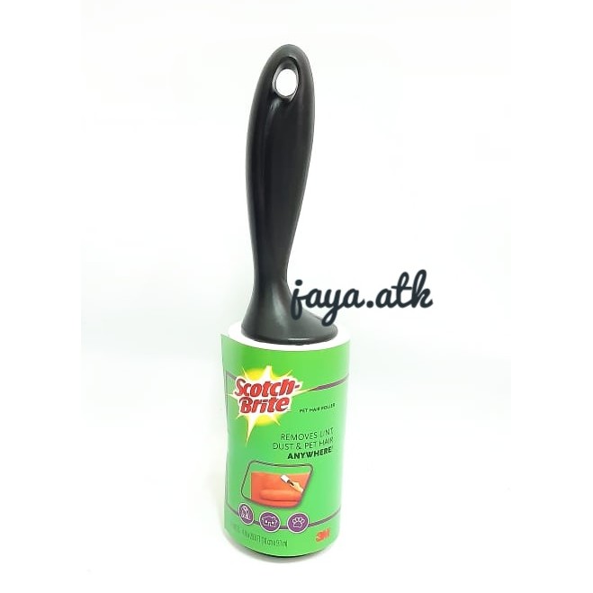 ROLL PEMBERSIH PENGANGKAT BULU HEWAN RAMBUT HALUS 3M SCOTCH BRITE LINT ROLLER 836R