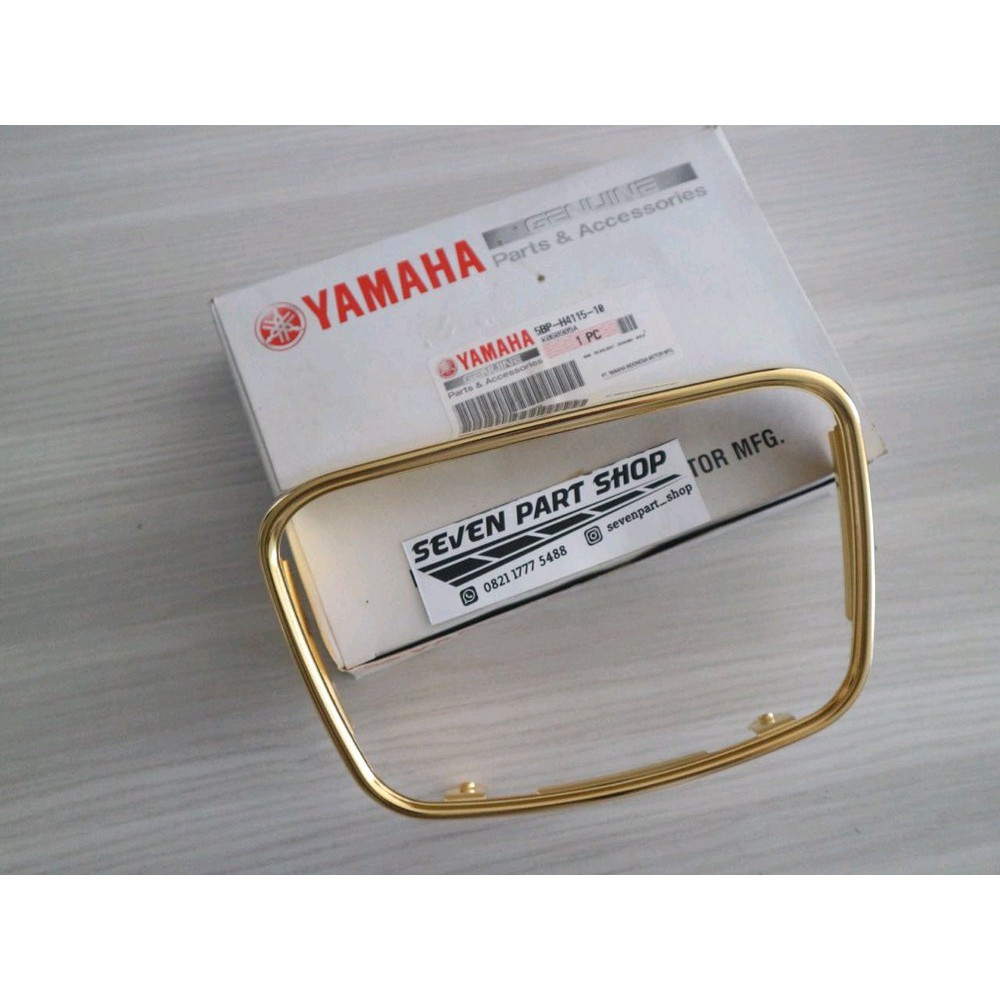 BARU RIM Lis Lampu Depan GOLD SE Original Yamaha RX KING