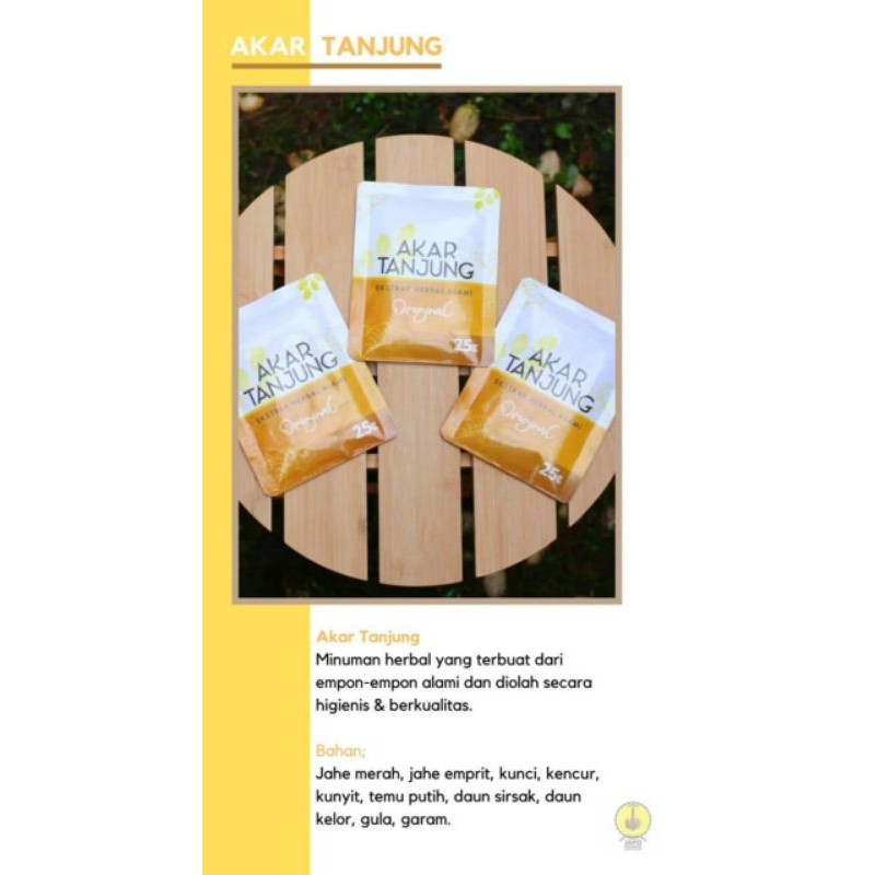 Minuman Herbal Akar Tanjung sachet 25g x 10pcs