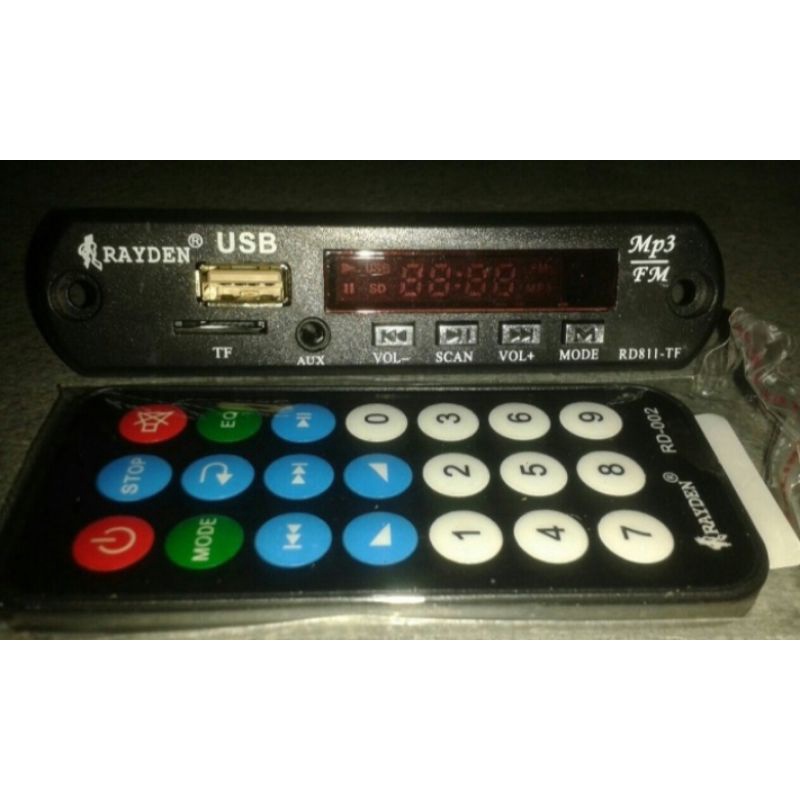 MODUL MP3 BLUETOOTH FM RADIO