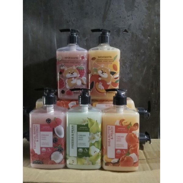 Watsons Hand Soap Botol Pump (500ml)