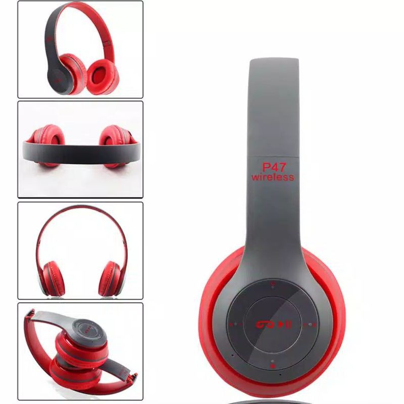 Earphone  SPORT Wireless Bluetooth Tipe P47