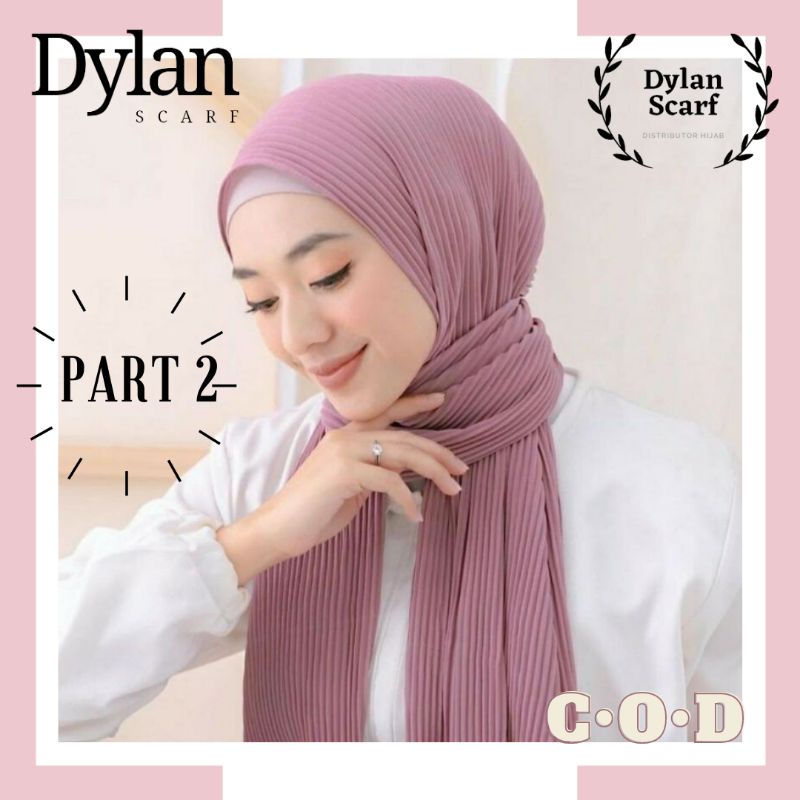 Jilbab Pashmina Plisket Ceruty Babydoll Premium Import | Shopee Indonesia