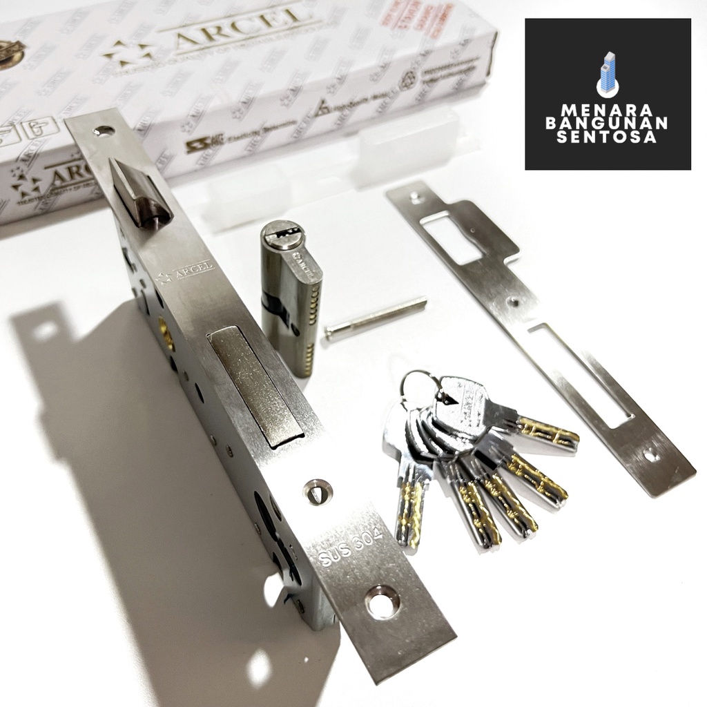 Handle Set Besar Arcel 877 Premium - Tarikan Gagang Kunci Pintu
