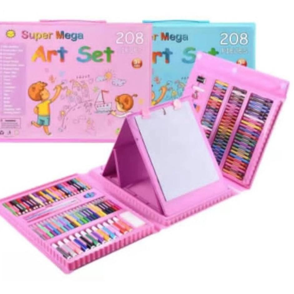 

Kirim Teraman ART SET 208 PENSIL WARNA CRAYON WARNA SET 208 pcs & 150 pcs Warna