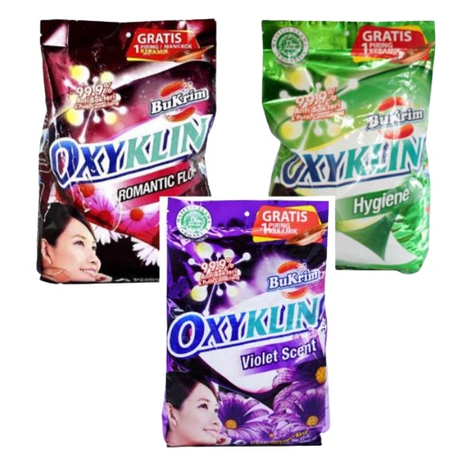 BUKRIM OXYKLIN 800gr DETERGEN BUBUK [ Mitra Sehati Swalayan ]