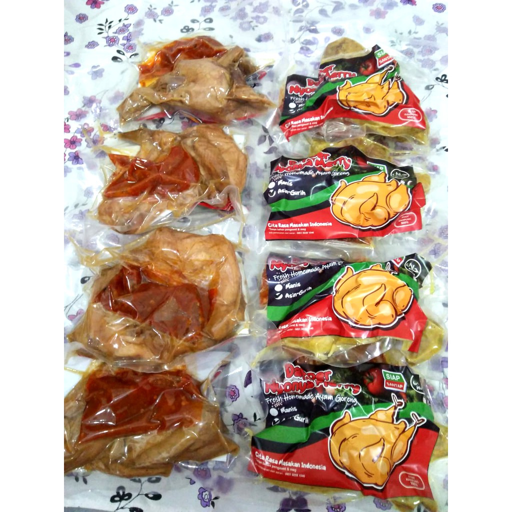 

[Frozen Food] Ayam Goreng Manis (2 potong / pack)