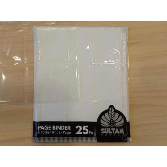 

✩ Sultan Binder Page 9 Pocket 25Ct ▼