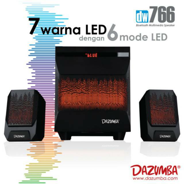 Speaker Aktif LED DAZUMBA DW766