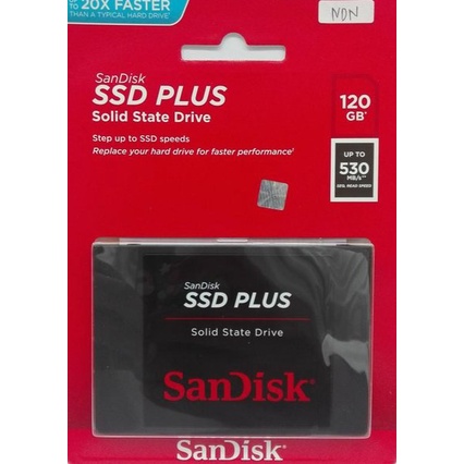 SSD Sandisk Plus 120GB garansi Resmi Datascrip