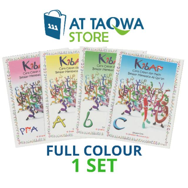 Buku KIBAR WARNA PRA-A-B-C 1 SET