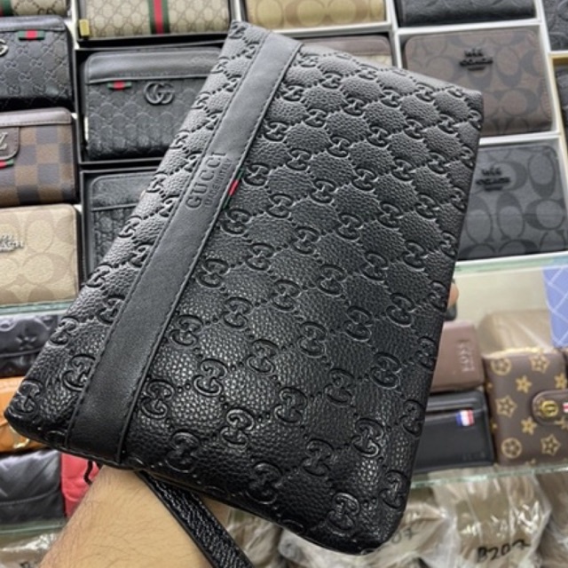 Handbag Clutch Multifungsi GC Tas Selempang/Tangan Pria&amp;Wanita kulit