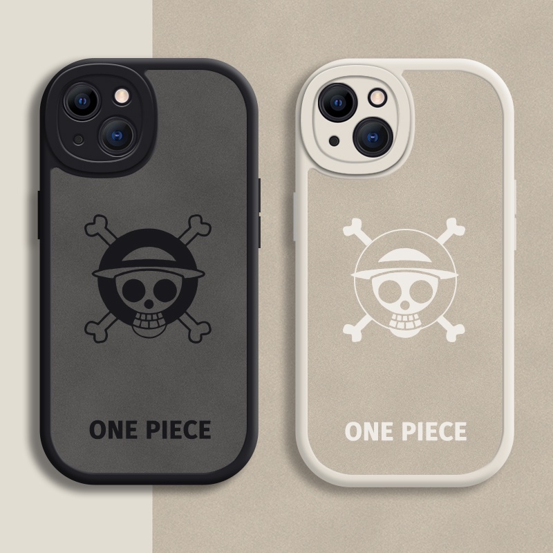 Soft Case Motif One Piece Untuk iPhone 6 7 8 Plus X XR Xs 11 Pro Max 13 12